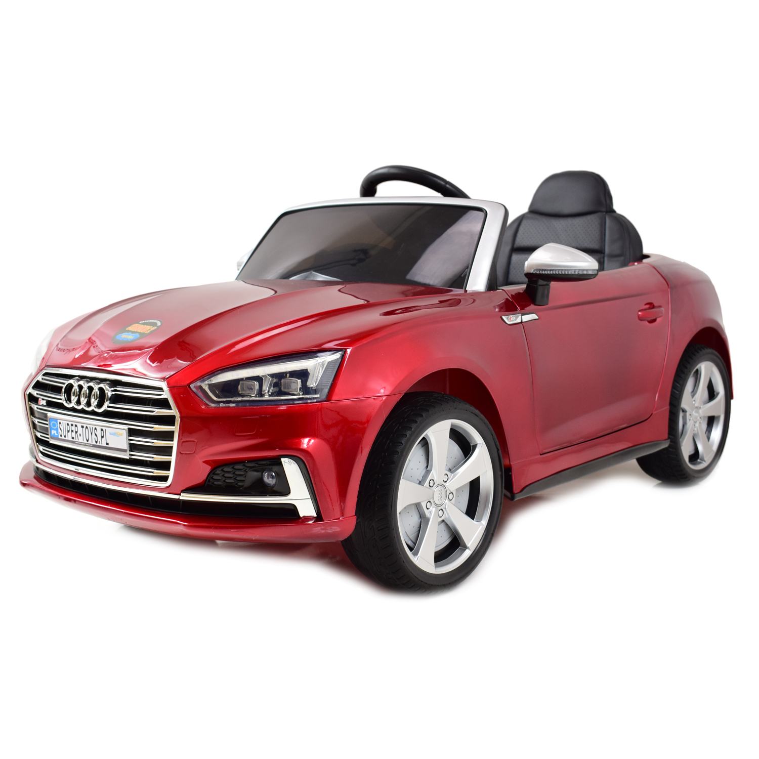 AUDI S5 LICENCJA, LAKIER, MIĘKKIE KOŁA EVA FULL OPCJA, JAKOŚĆ/HL258 - obrazek 2