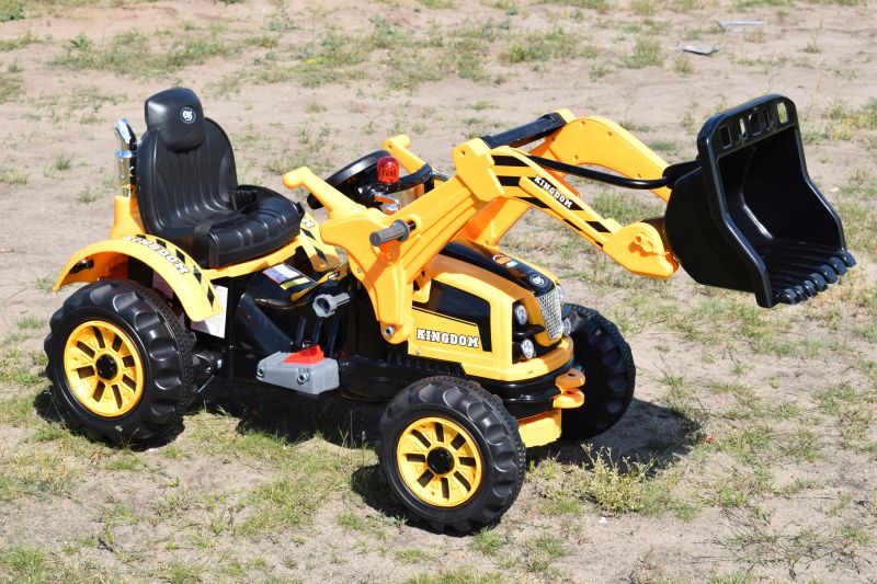 MOCNY TRAKTOR Z ŁYŻKĄ KINGDOM 12V DWIE PRĘDKOŚCI/JS328A - obrazek 20
