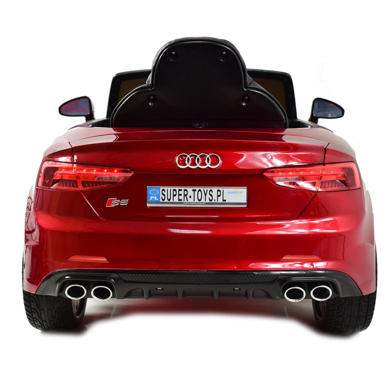 AUDI S5 LICENCJA, LAKIER, MIĘKKIE KOŁA EVA FULL OPCJA, JAKOŚĆ/HL258 - obrazek 4