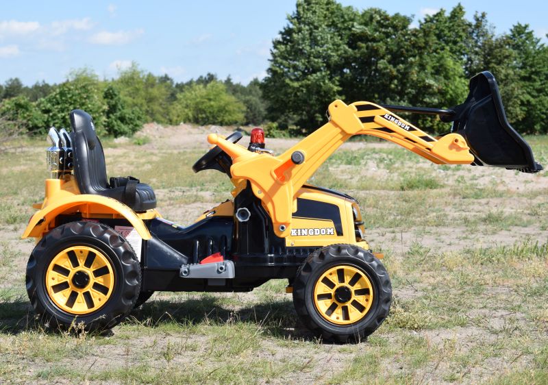 MOCNY TRAKTOR Z ŁYŻKĄ KINGDOM 12V DWIE PRĘDKOŚCI/JS328A - obrazek 21