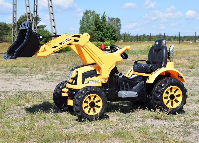 MOCNY TRAKTOR Z ŁYŻKĄ KINGDOM 12V DWIE PRĘDKOŚCI/JS328A - obrazek 22