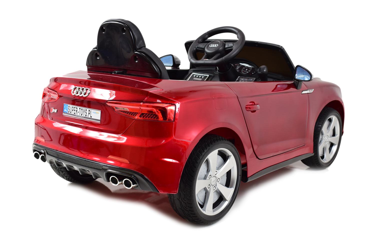 AUDI S5 LICENCJA, LAKIER, MIĘKKIE KOŁA EVA FULL OPCJA, JAKOŚĆ/HL258 - obrazek 6