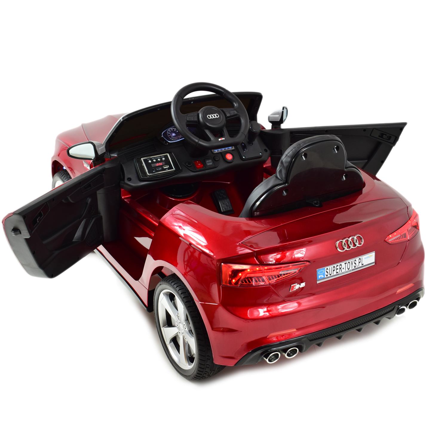 AUDI S5 LICENCJA, LAKIER, MIĘKKIE KOŁA EVA FULL OPCJA, JAKOŚĆ/HL258 - obrazek 8