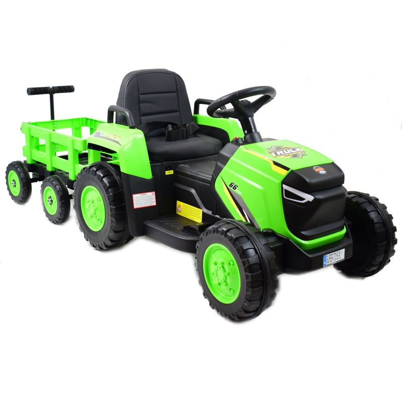 SUPER TRAKTOR "TRUCK"- NA AKUMULATOR Z PRZYCZEPĄ,WÓZEK,PILO T,APLIKACJA/DLSX18