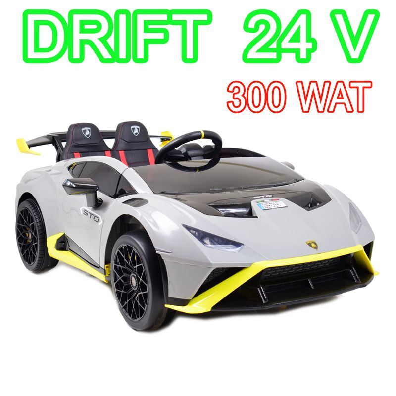 ORYGINALNE DRIFTUJĄCE LAMBORGHINI HURACAN STO NA AKUMULATOR/SMT-555-24V - obrazek 11