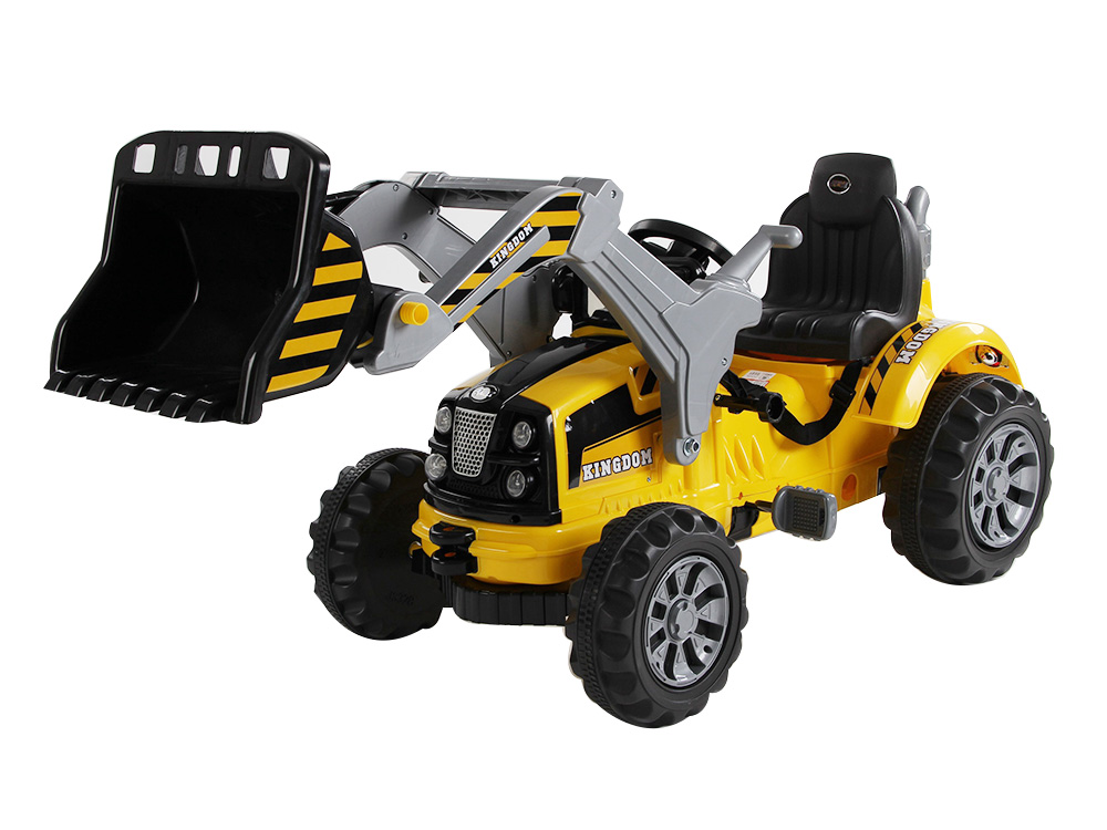 MOCNY TRAKTOR Z ŁYŻKĄ KINGDOM 12V DWIE PRĘDKOŚCI/JS328A - obrazek 16