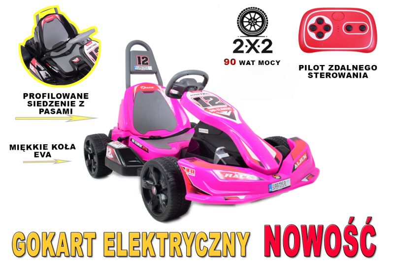 GOKART NA AKUMULATOR Z PILOTEM - "ELEMENT"/JE1299 - obrazek 9