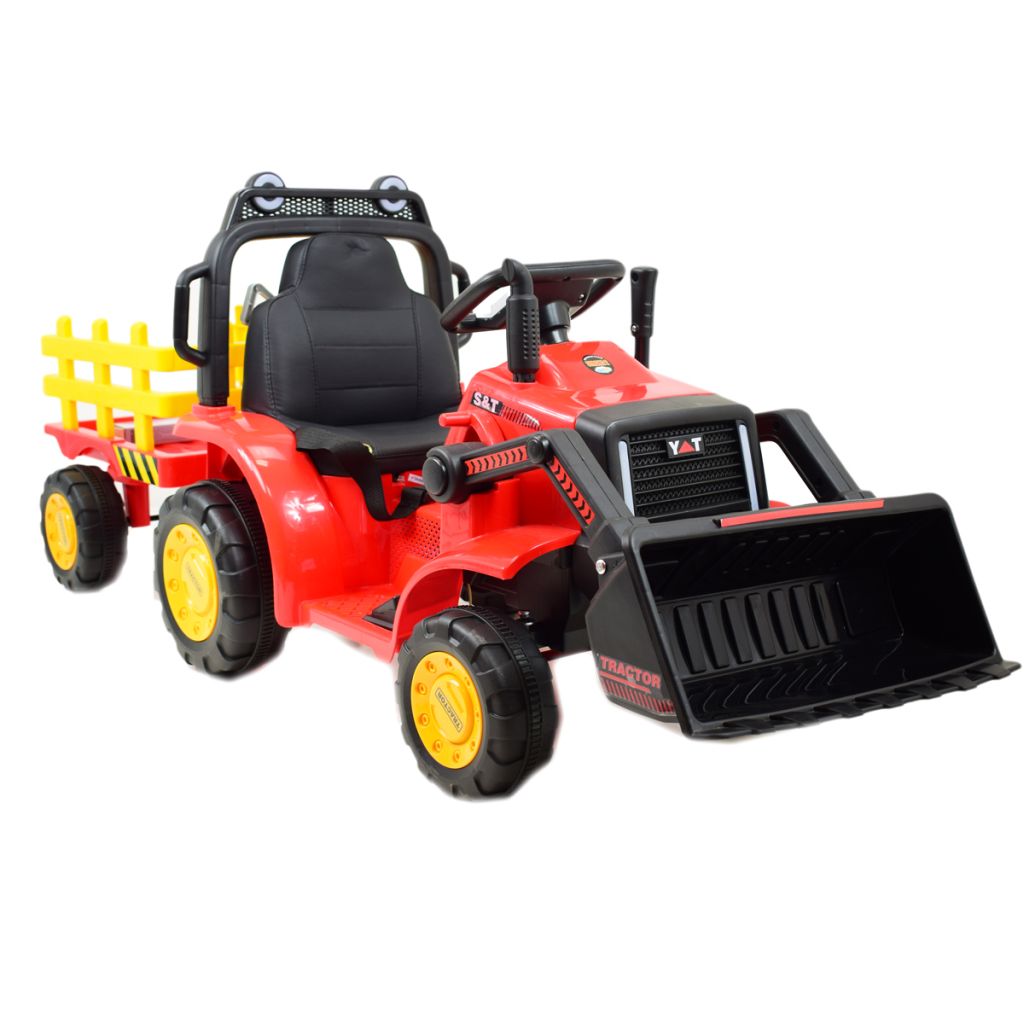 Super traktor z przyczepą i łyżką - na akumulator, pilot/aplikacja/YT1066 - obrazek 2