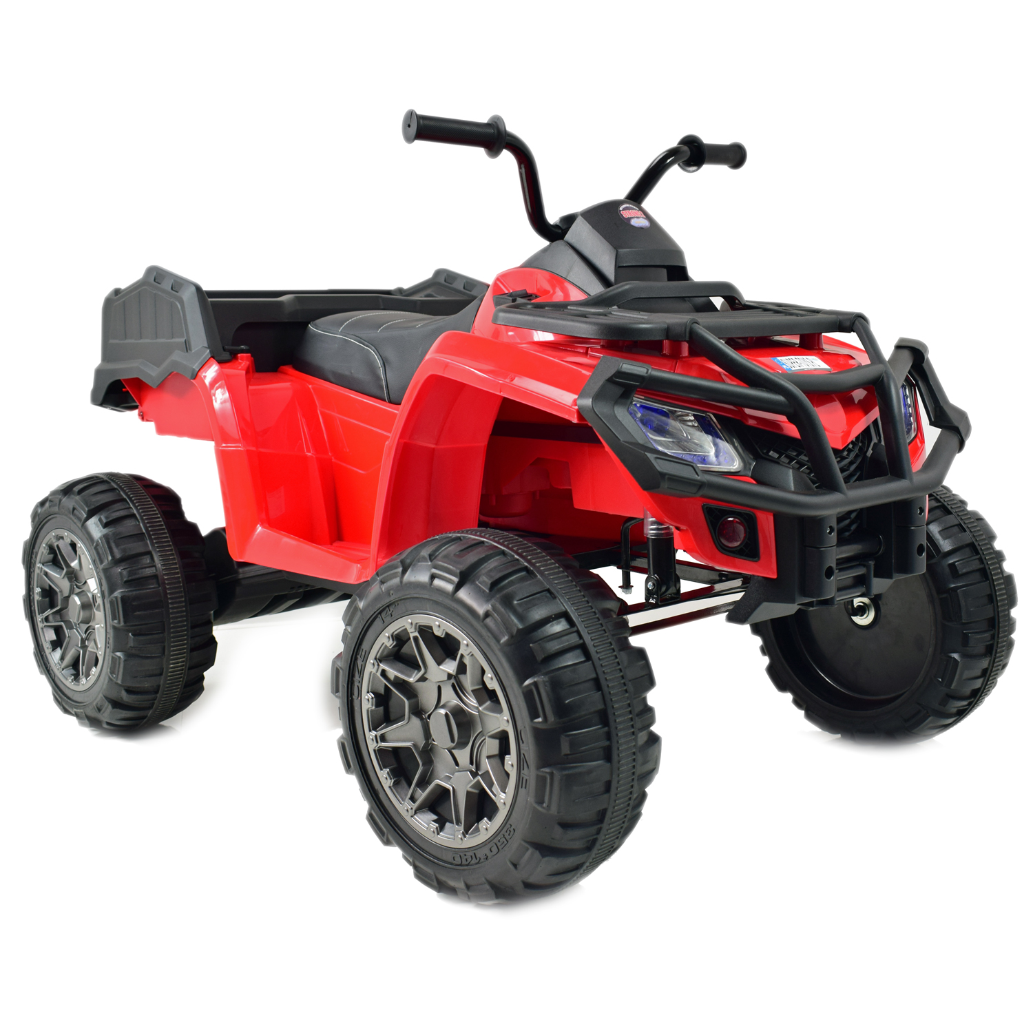 MEGA WIELKI QUAD 24 V, 2X100W, AMORTYZATORY, MIĘKKIE KOŁA, RADIO/0909-24V - obrazek 9