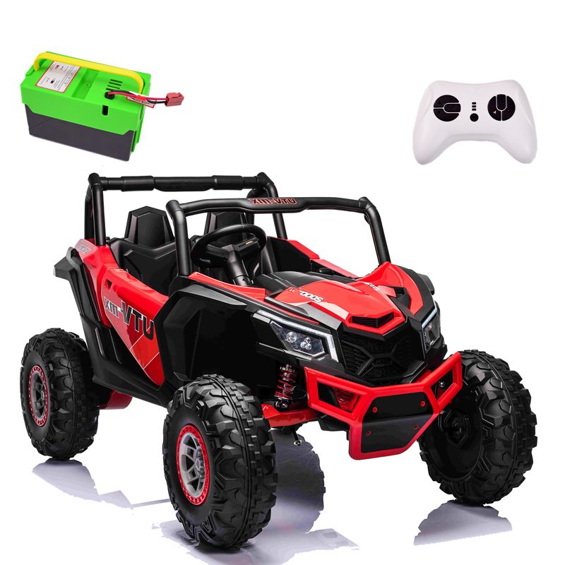 MEGA BUGGY UTV-MX DLA 2 DZIECI 4X60W ( 240 WAT) 24V, SUPER MOC/XMX613 - obrazek 2