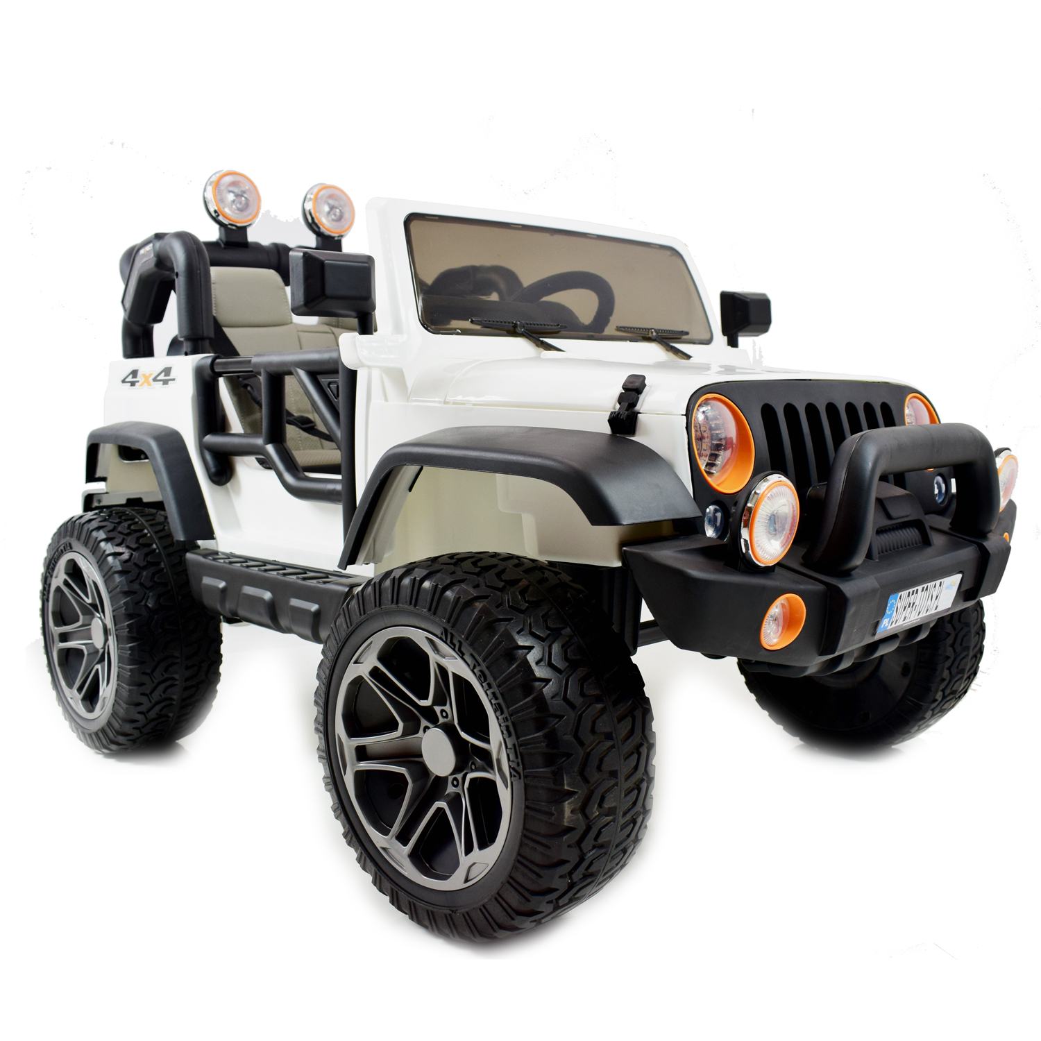 MEGA JEEP PERFECT 002 EXCLUSIVE, WOLNY START/ MIĘKKIE KOŁA HP-002 - obrazek 2