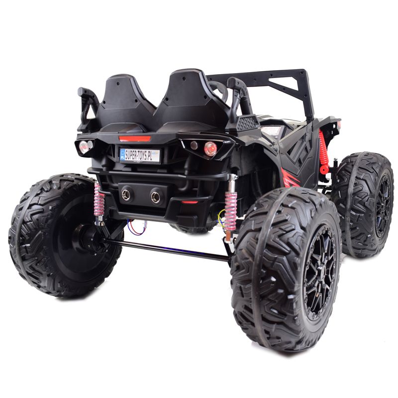 MEGA BUGGY DLA 2 DZIECI, 4 SILNIKI ( 310 W), 24V, MIĘKKIE SIEDZENIE, MIĘKKIE KOŁA, WALIZKA NA AKUMULATOR,/SX-2139 - obrazek 2