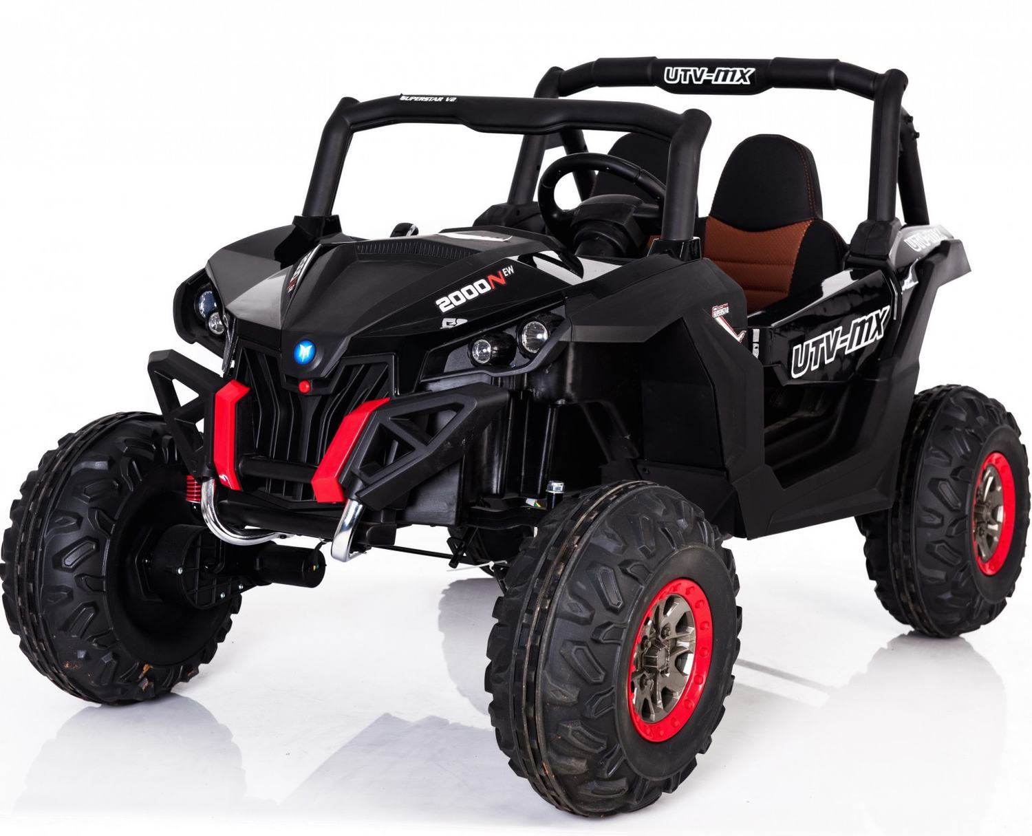 MEGA AUTO BUGGI 4X4 , PANEL MP4, MIĘKKIE KOŁA EVA, MIĘKKIE SIEDZENIE FULL OPCJA 2X 12V/XMX603 - obrazek 15
