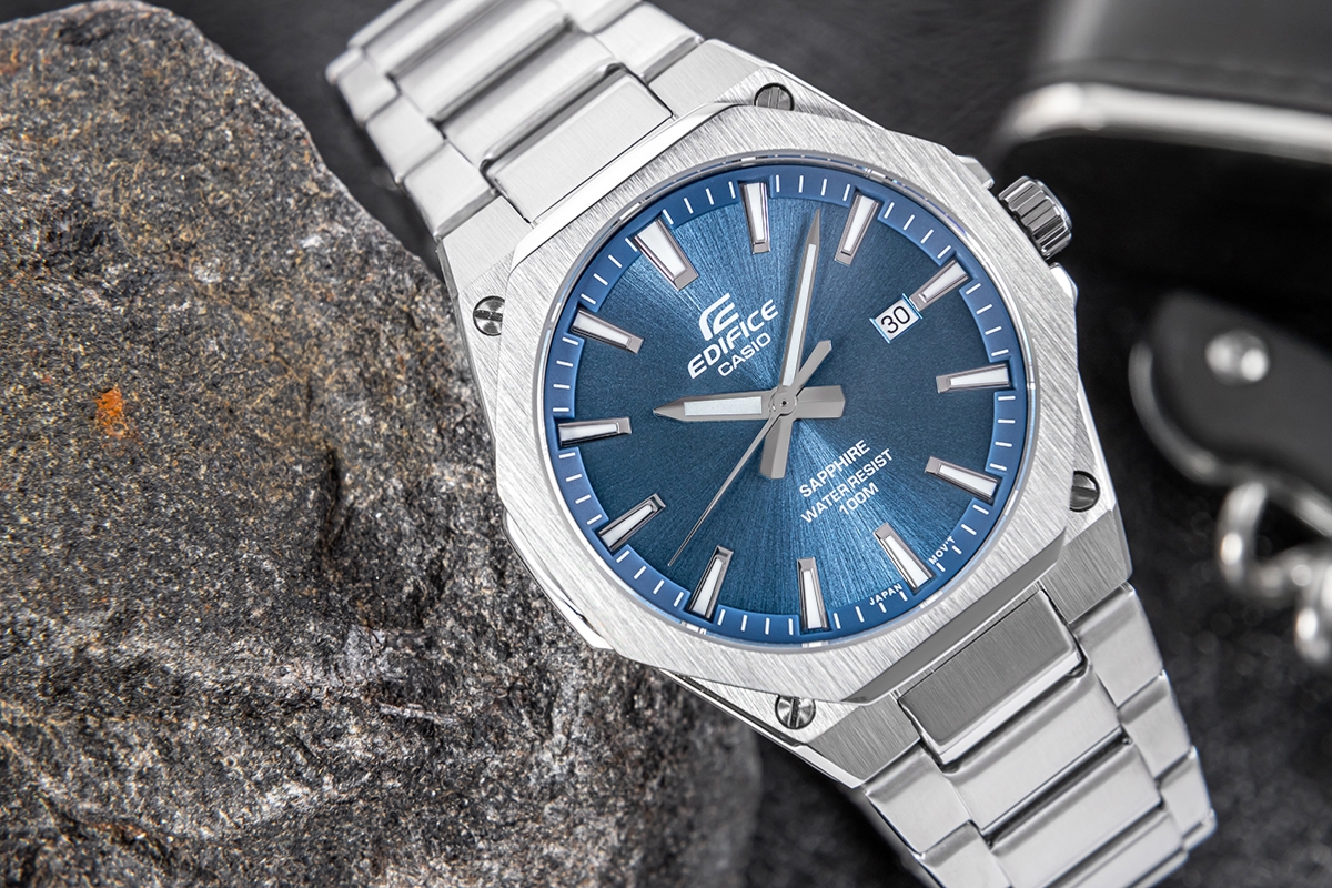 Zegarek Męski CASIO EDIFICE EFR-S108D-2AVUEF + BOX - obrazek 4