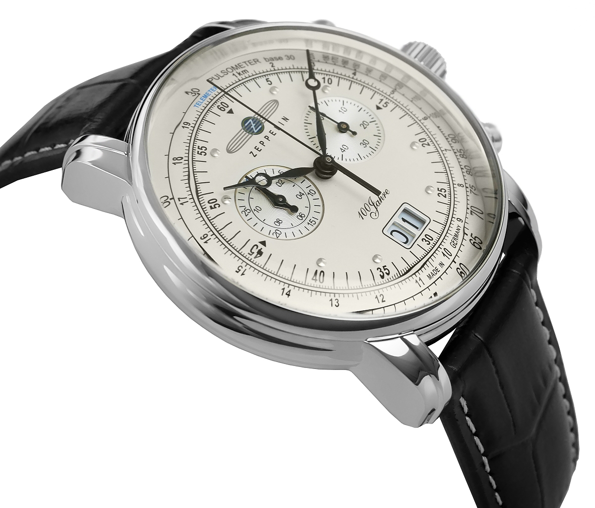 Zegarek Męski ZEPPELIN 100 Yahre 7690-1 + BOX - obrazek 2