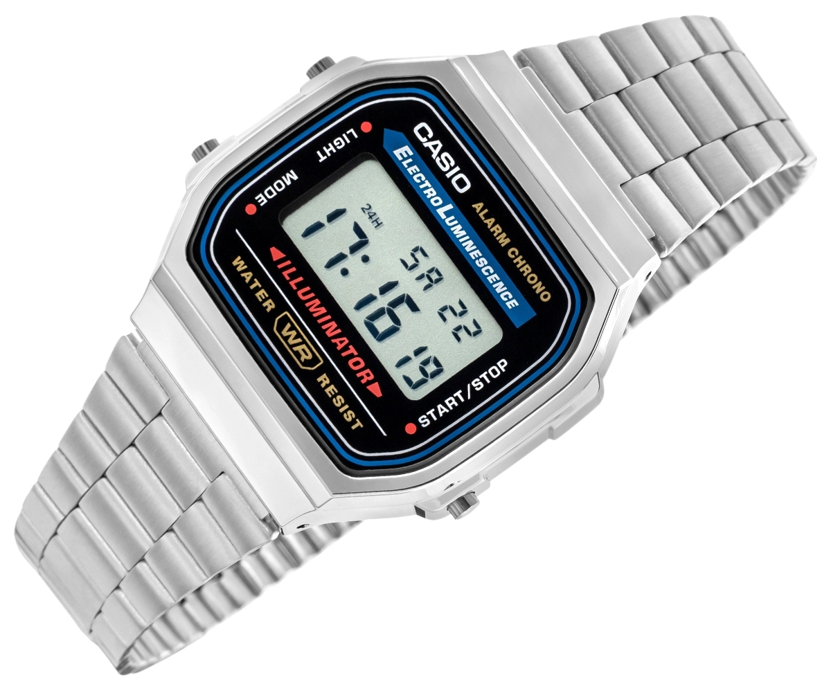 Zegarek CASIO Vintage A168WA-1YES + BOX - obrazek 2