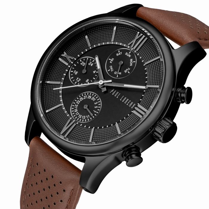 Zegarek Męski PAUL LORENS PL11652A6-1B2 + BOX - obrazek 2