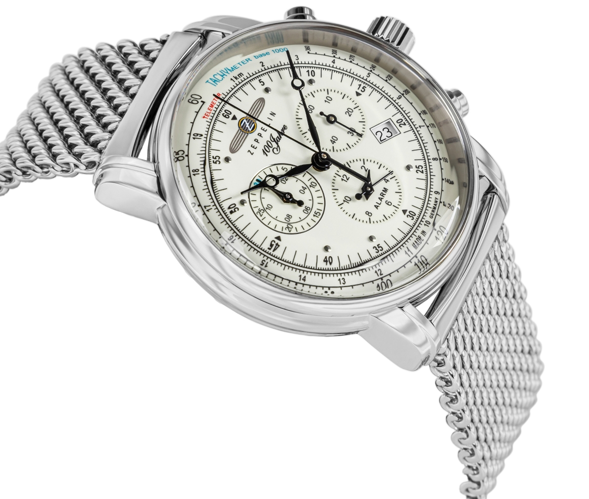 Zegarek Męski ZEPPELIN 100 Jahre Chronograph 8680M-3 + BOX - obrazek 3