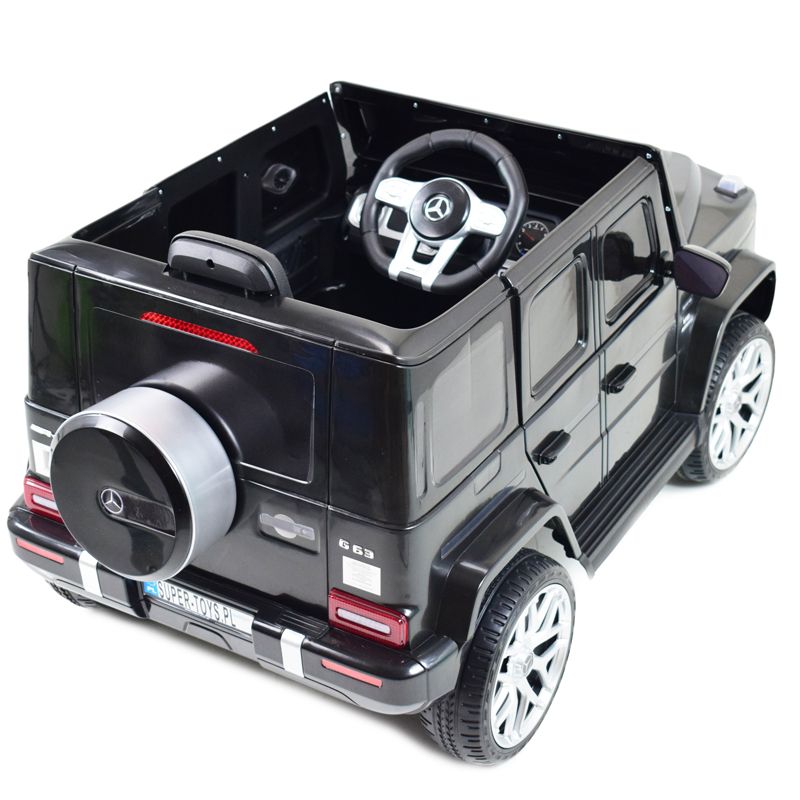 MERCEDES G63 NA AKUMULATOR MIĘKKIE KOŁA EVA, MIĘKKIE SIEDZENIE, FULL OPCJA/S-306 - obrazek 2