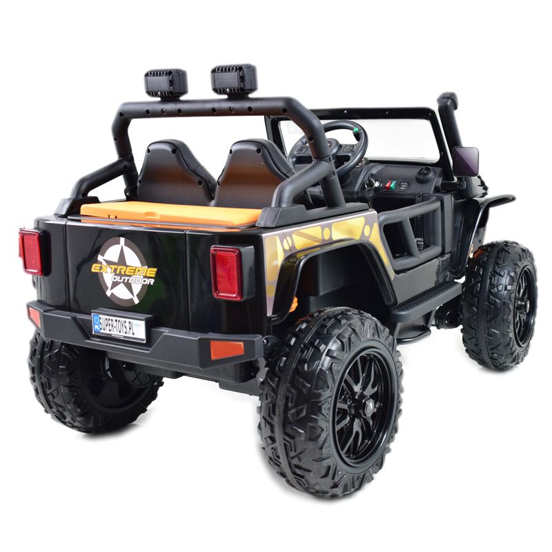 MEGA JEEP 4 SPEED DLA DZIECKA I DLA RODZICA 4x4, DO 100 kg - STEROWANIE TELEFONEM, WALIZKA - HIT/XB1118 - obrazek 2