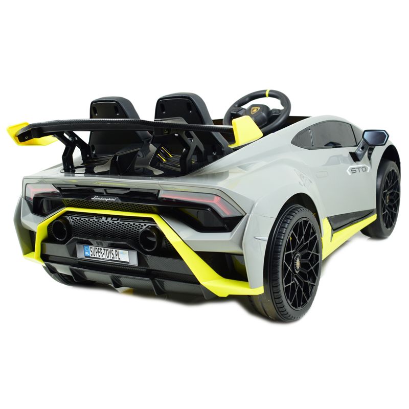 ORYGINALNE DRIFTUJĄCE LAMBORGHINI HURACAN STO NA AKUMULATOR/SMT-555-24V - obrazek 9
