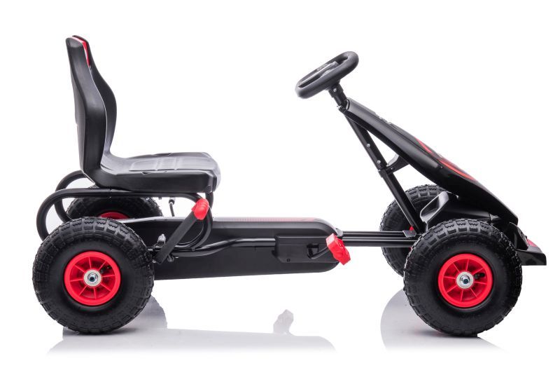 DUŻY GOKART NA PEDAŁY SUPER POWER 5, POMPOWANE KOŁA/G18 - obrazek 22