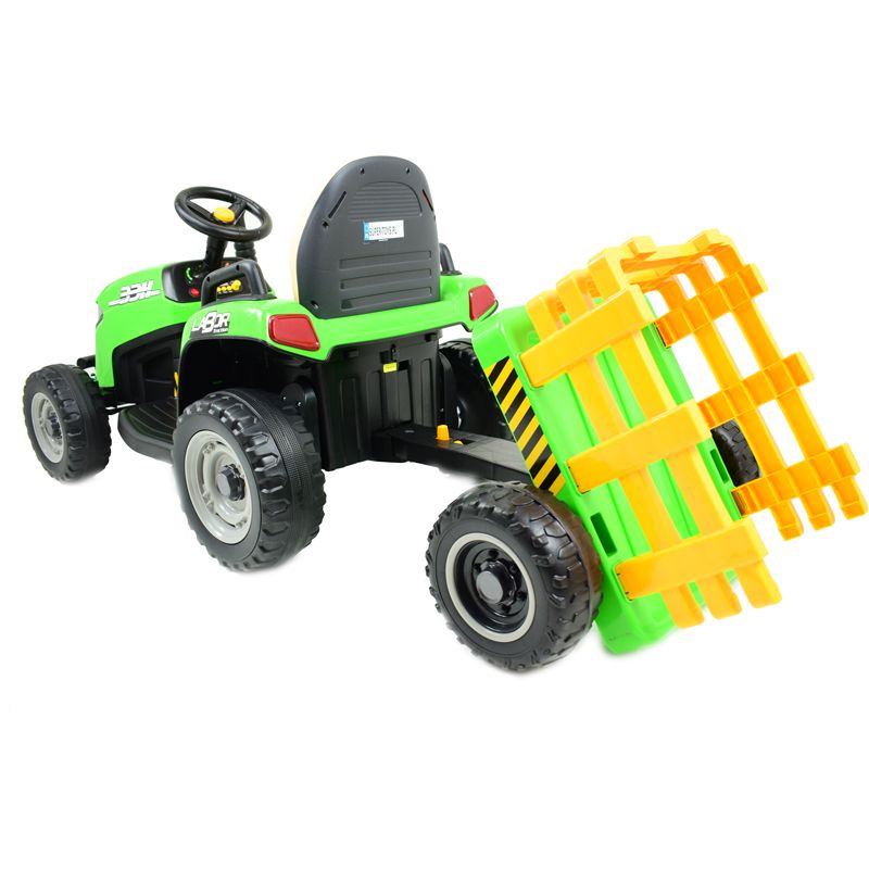 SUPER TRAKTOR LABOR- NA AKUMULATOR Z PRZYCZEPĄ I KIPREM/BBH030 - obrazek 9