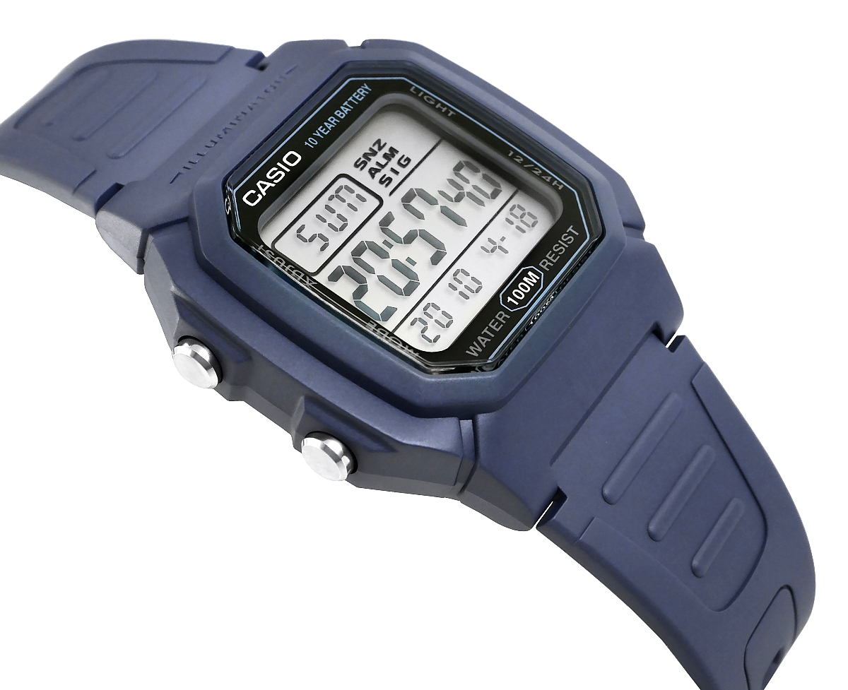 Zegarek Męski CASIO W-800H-2AVDF + BOX - obrazek 2
