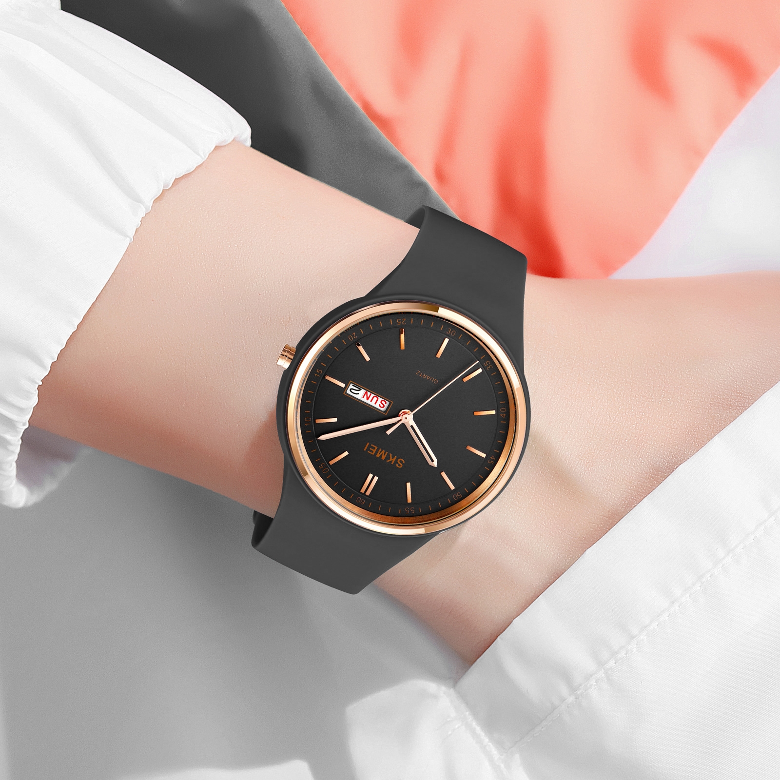 Zegarek Damski Skmei 1747BK + BOX - obrazek 2