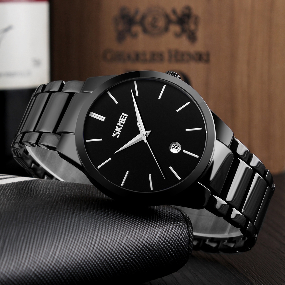 Zegarek Męski Skmei 9140BK + BOX - obrazek 3