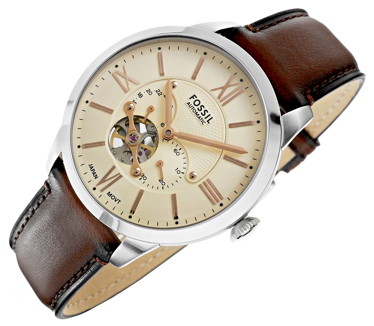Zegarek Męski FOSSIL Townsman Automatic ME3266 + BOX - obrazek 2