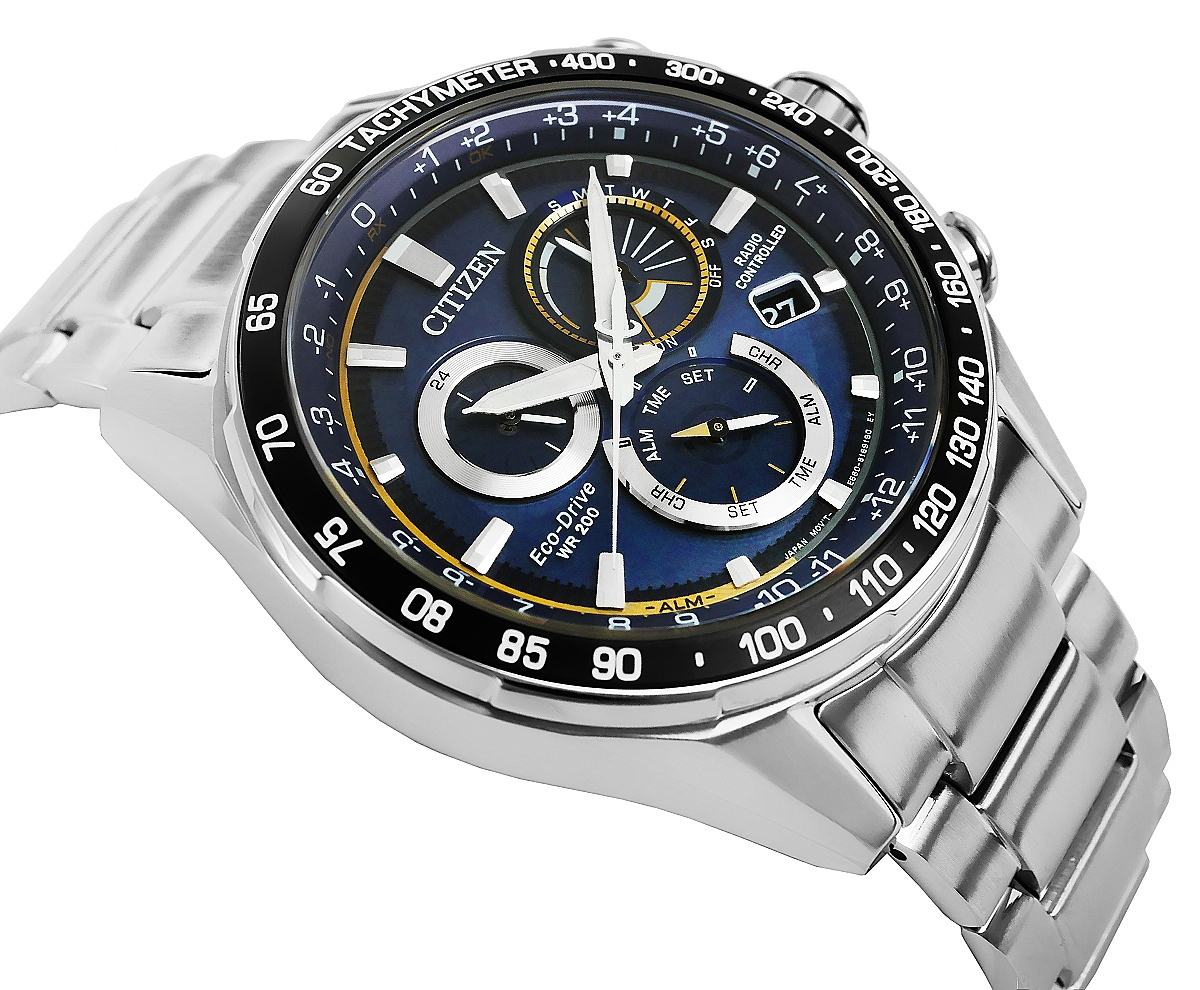 Zegarek Męski CITIZEN Eco-Drive Radio-Controlled CB5914-89L + BOX - obrazek 2