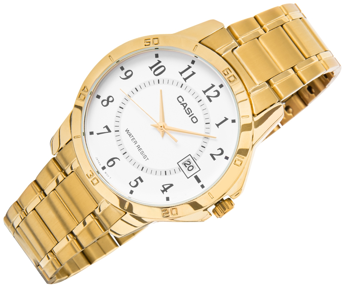 Zegarek Męski CASIO MTP-V004G-7BUDF + BOX - obrazek 2