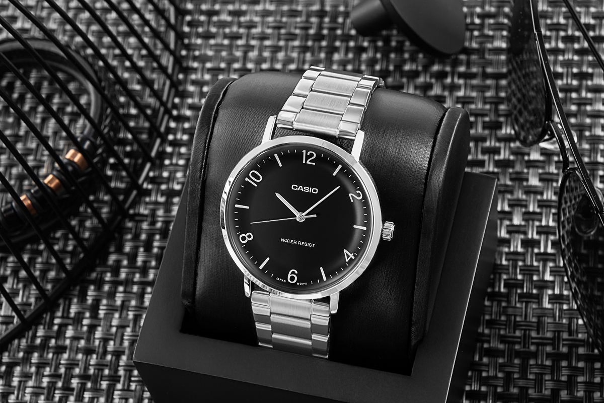 Zegarek Męski CASIO MTP-VT03D-1BDF + BOX - obrazek 5