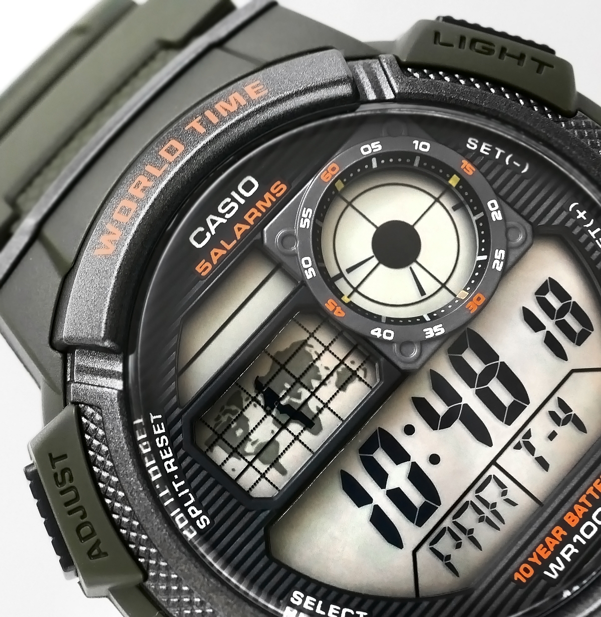 Zegarek Męski CASIO AE-1000W-3AVDF + BOX - obrazek 4