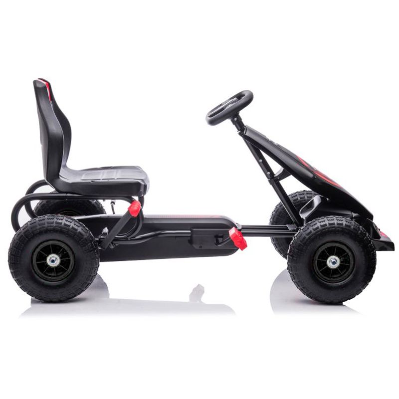 DUŻY GOKART NA PEDAŁY SUPER POWER 5, POMPOWANE KOŁA/G18 - obrazek 3