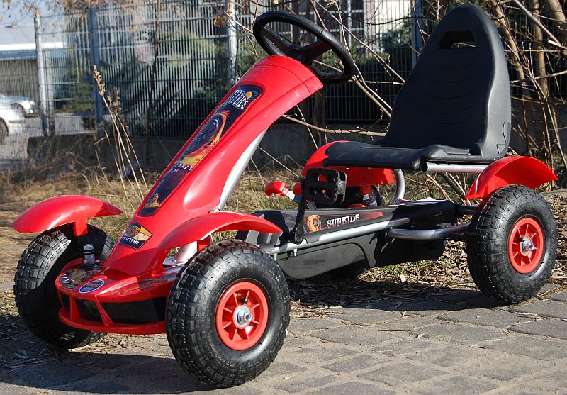 WIELKI GOKART NA PEDAŁY FORMUŁA, POMP KOŁA/F-618 - obrazek 2