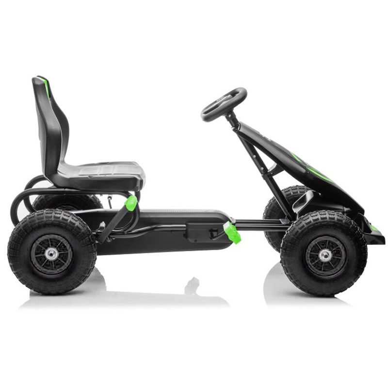 DUŻY GOKART NA PEDAŁY SUPER POWER 5, POMPOWANE KOŁA/G18 - obrazek 15