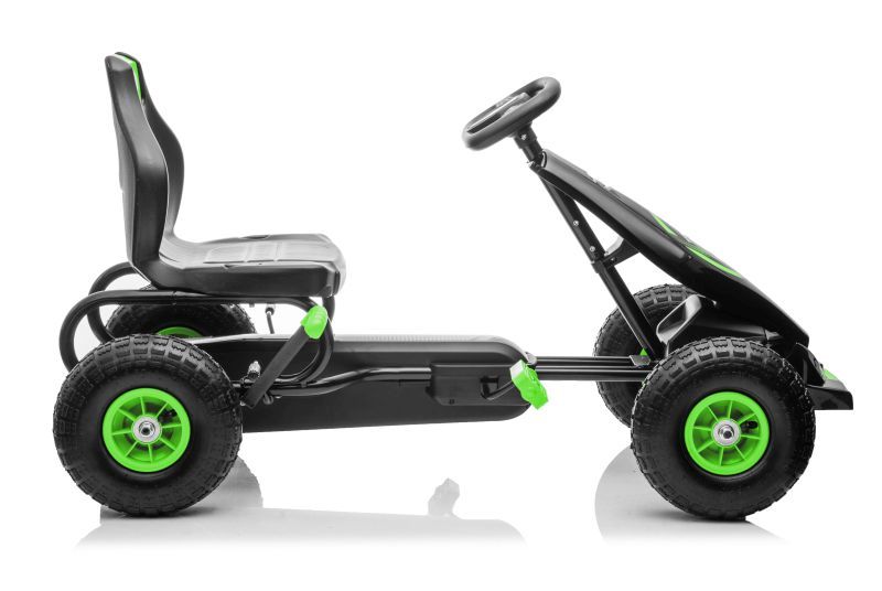 DUŻY GOKART NA PEDAŁY SUPER POWER 5, POMPOWANE KOŁA/G18 - obrazek 36
