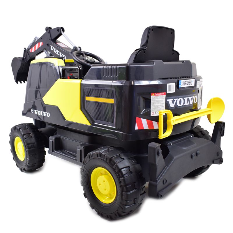 MEGA KOPARKA NA AKUMULATOR VOLVO, PEŁNA ELEKTRYKA, PILOT + 2 BASENY Z PIŁKAMI/DK-VE888(E) - obrazek 3