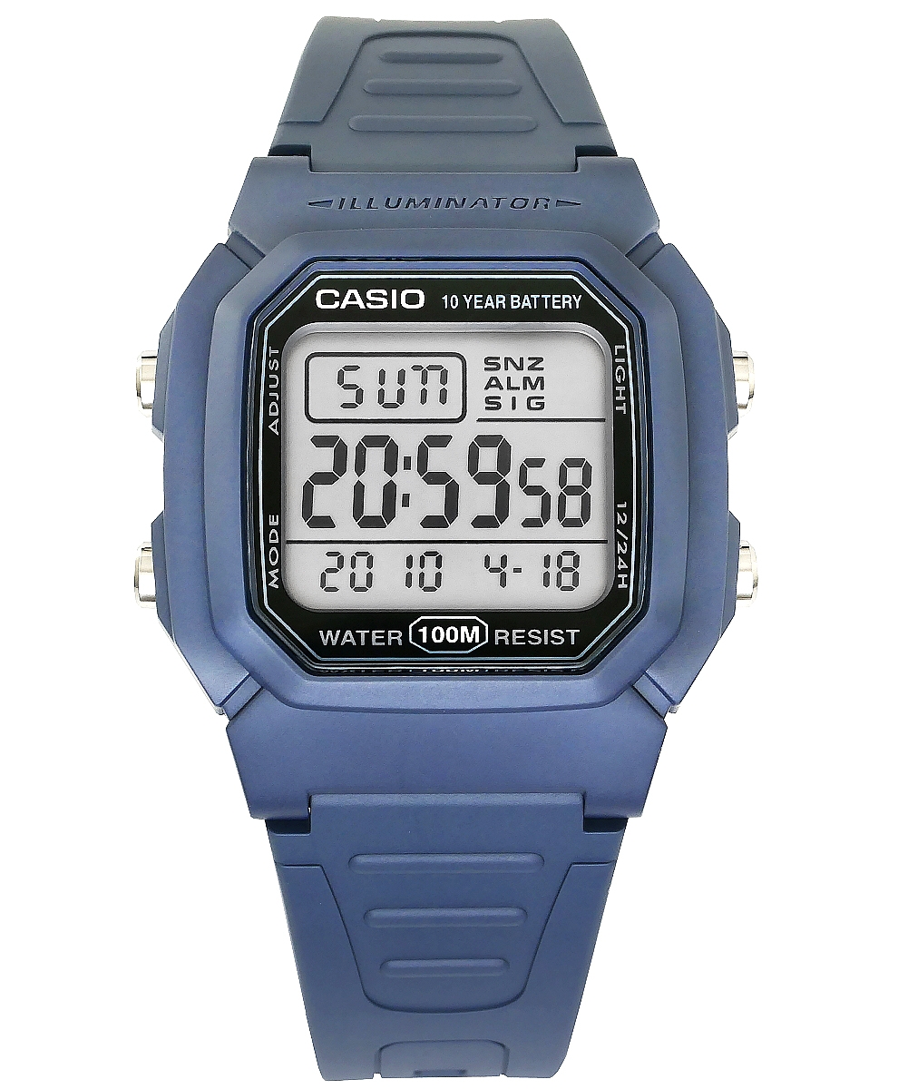 Zegarek Męski CASIO W-800H-2AVDF + BOX - obrazek 7