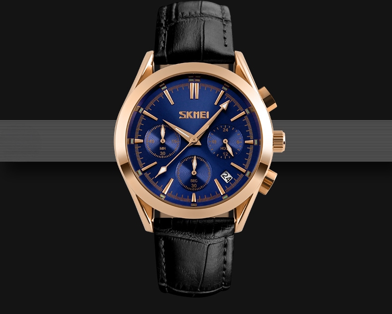Zegarek Męski Skmei 9127BK + BOX - obrazek 4