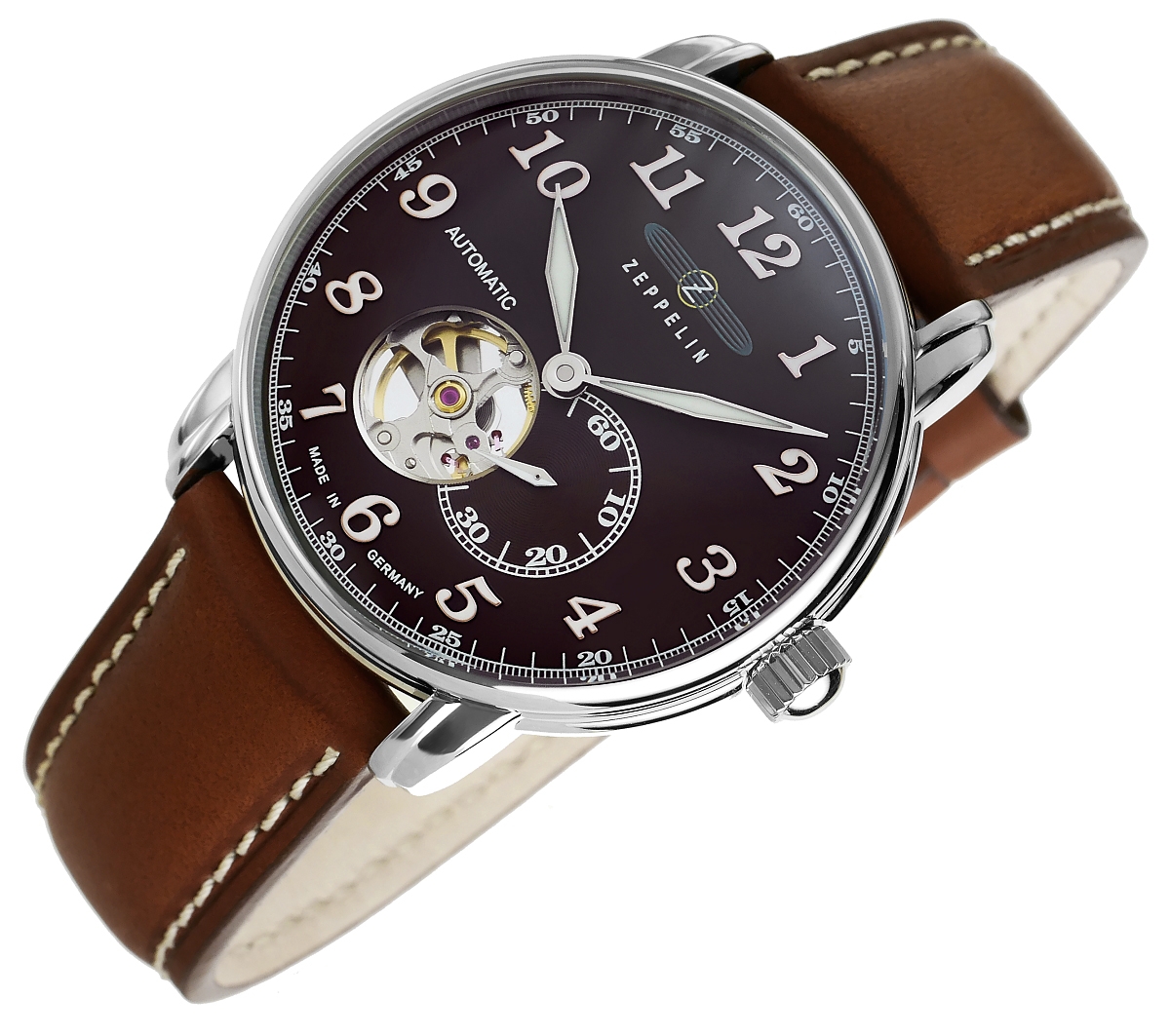 Zegarek Męski ZEPPELIN LZ127 Graf Automatic 7666-4 + BOX - obrazek 3