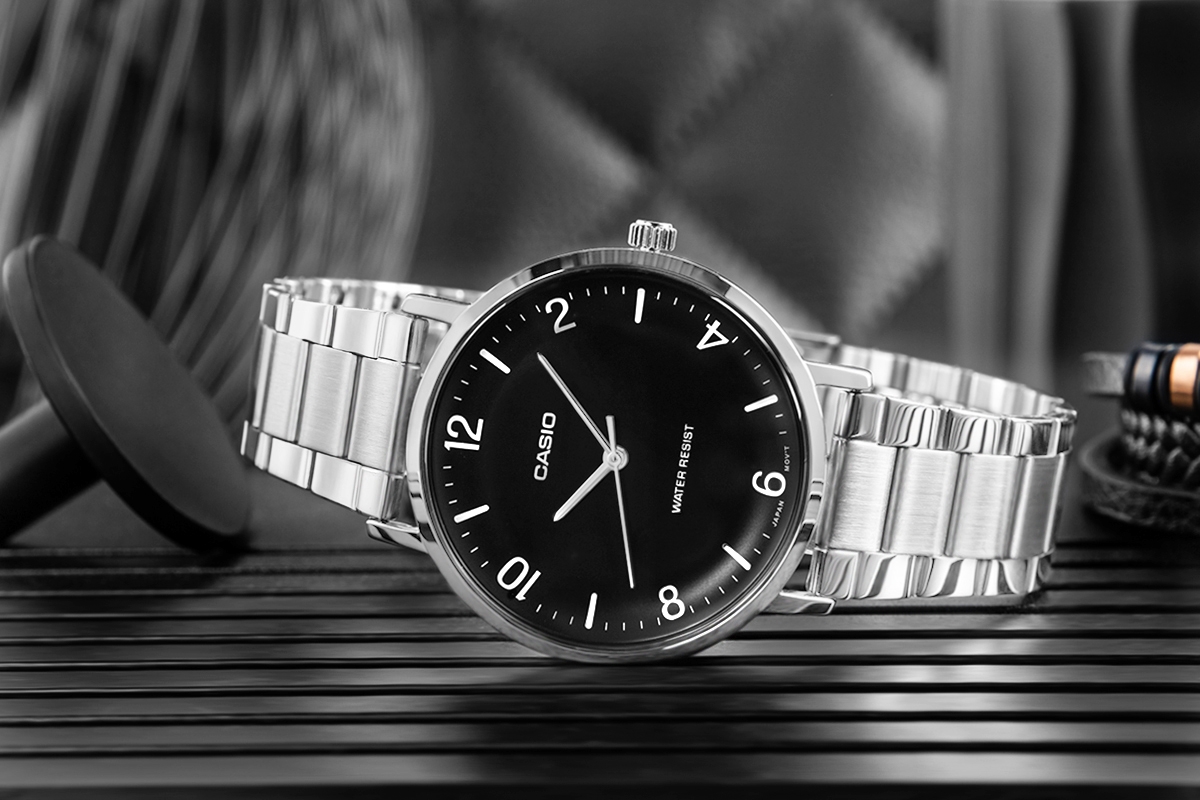 Zegarek Męski CASIO MTP-VT03D-1BDF + BOX - obrazek 6