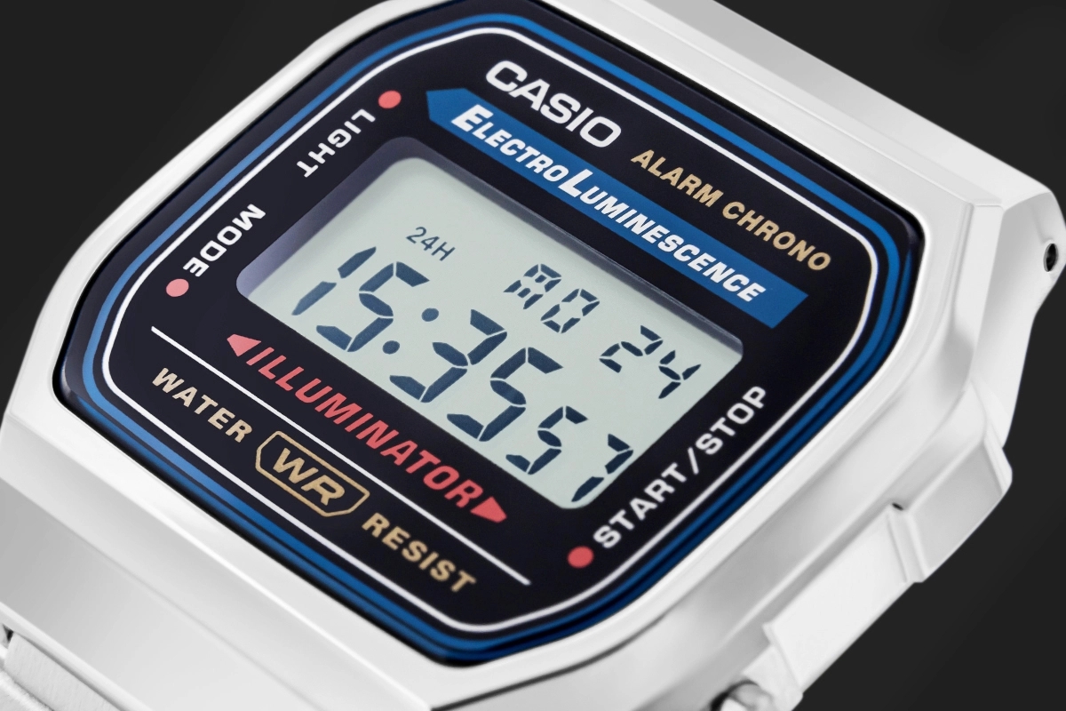 Zegarek CASIO Vintage A168WA-1YES + BOX - obrazek 4
