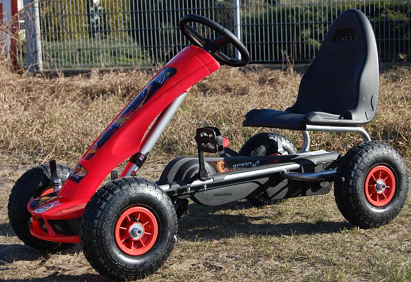WIELKI GOKART NA PEDAŁY FORMUŁA, POMP KOŁA/F-618 - obrazek 3