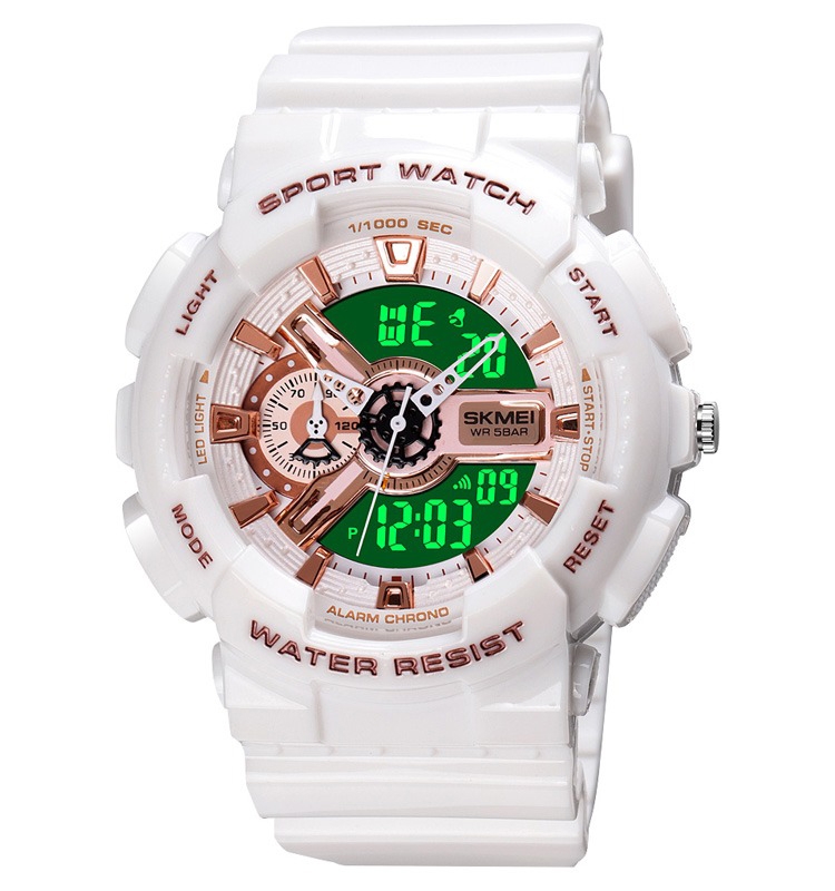 Zegarek Damski Skmei 1688WT+ BOX - obrazek 5