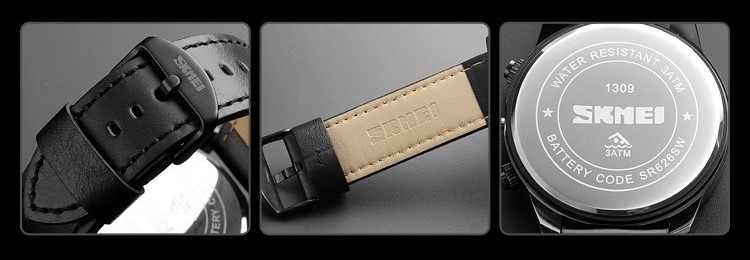 Zegarek Męski Skmei 1309BK + BOX - obrazek 7