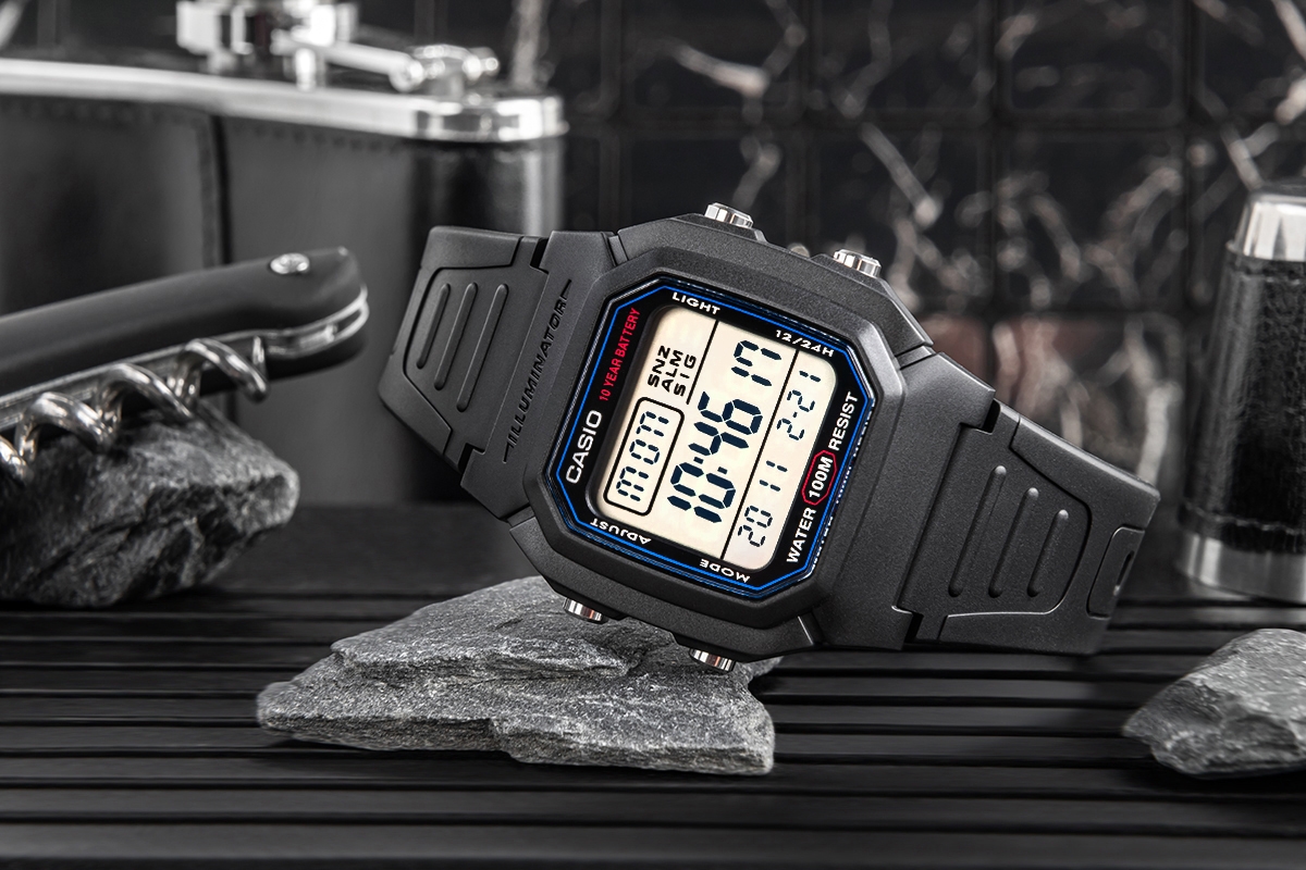 Zegarek Męski CASIO W-800H-1AVES + BOX - obrazek 7