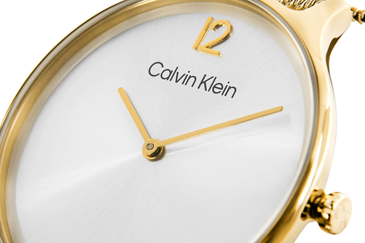 Zegarek Damski CALVIN KLEIN Timeless Mesh 25200003 + BOX - obrazek 4